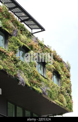 Almere, Niederlande - 17. Juni 2022: Gebäude 'Let the City live' Stockfoto