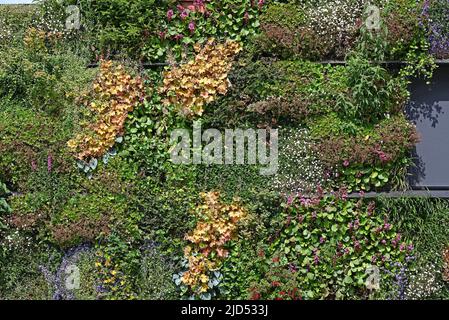 Almere, Niederlande - 17. Juni 2022: Gebäude 'Let the City live' Stockfoto