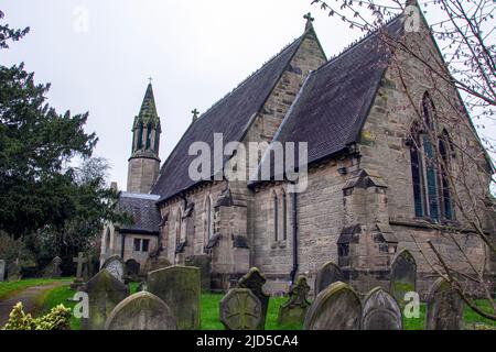 St. Michael Kirche Stramshall Staffordshire Stockfoto