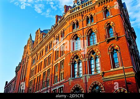 St Pancras Station Hotel, London, England Stockfoto