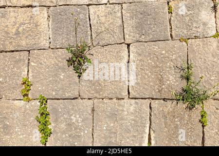 Abstrakte steinerne Mauer Hintergrundbild. Toll für Hintergrund verwenden. Stockfoto