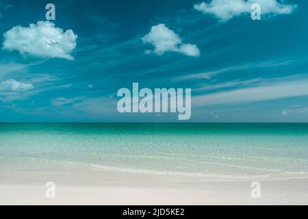 Playa Pilar auf Cayo Guillermo, Kuba Stockfoto