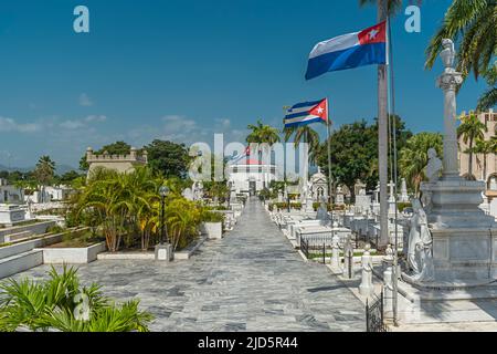 Friedhof Santa Ifigenia, Santiago de Cuba, Kuba Stockfoto