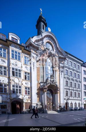 St. Johann Nepomuk Kirche oder Asamkirche, München, Deutschland Stockfoto