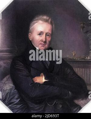 DUDLEY RYDER, erster earl of HARROWBY Staatsmann Colorized Version of : 10160436 Datum: 1762 - 1847 Stockfoto