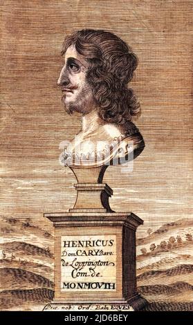 HENRY CAREY, zweiter earl of MONMOUTH Übersetzer Colorized Version von : 10165285 Datum: 1596 - 1661 Stockfoto