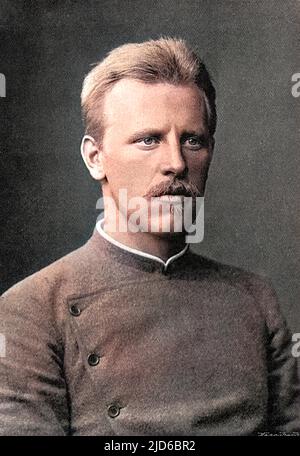 FRIDTJOF NANSEN (1861 - 1930), norwegischer Polarforscher Colorized Version of : 10166911 Stockfoto