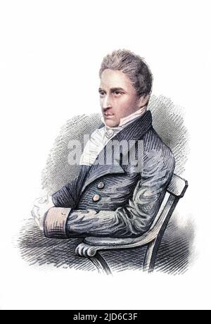 JOHN PHILIP KEMBLE Schauspieler Colorized Version von : 10169002 Datum: 1757 - 1823 Stockfoto