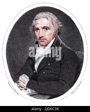 JOHN PHILIP KEMBLE Schauspieler Colorized Version von : 10168974 Datum: 1757 - 1823 Stockfoto