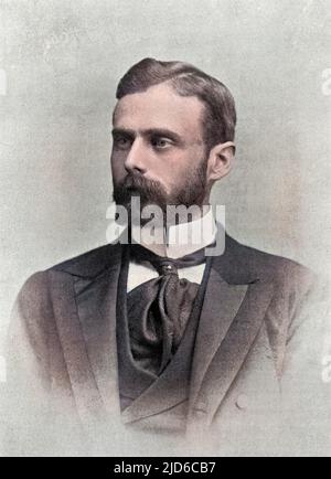SIR GILBERT PARKER Schriftsteller und Politiker Colorized Version von : 10172030 Datum: 1862 - 1932 Stockfoto