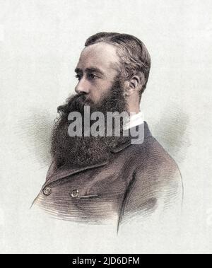 JAMES HENRY ROBERT INNES-KER, siebte Herzog von ROXBURGHE Colorized Version von : 10174753 Datum: 1839 - 1892 Stockfoto