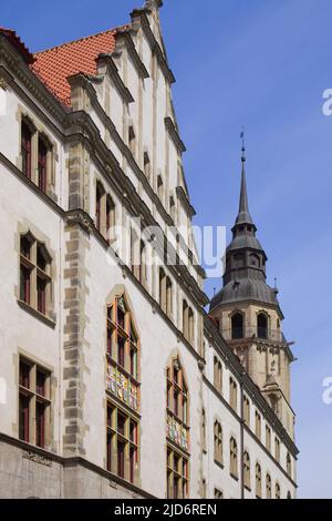 Deutschland, Sachsen-Anhalt, Halle, Landgericht, Stockfoto