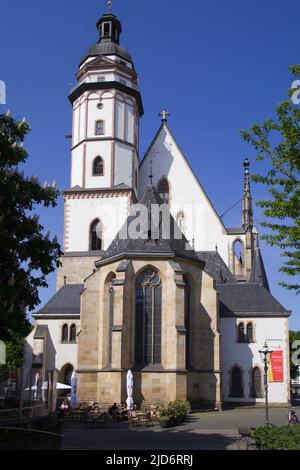 Deutschland, Sachsen, Leipzig, Tomaskirche, Thomaskirche, Stockfoto