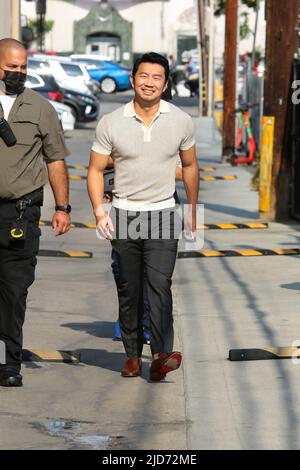 Prominente in Hollywood gesehen mit: Simu Liu wo: Los Angeles , California , USA Wann: 20 Aug 2021 Kredit: Guillermo Proano/WENN Stockfoto