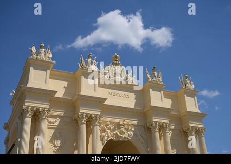 Brandenburger Tor, Luisenplatz, Potsdam, Brandenburg, Deutschland Stockfoto