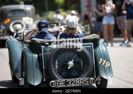 Autodromo Nazionale Monza, Monza, Italien, 18. Juni 2022, MG TB im Jahr 1000 Miglia - Historical Motors Stockfoto