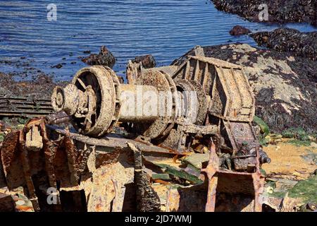 Strand von Maenporth, Conrwall Stockfoto