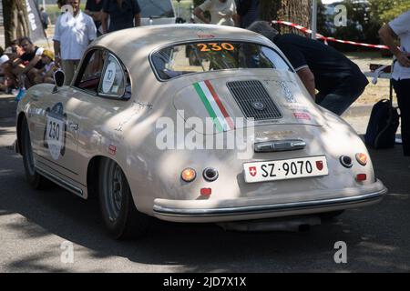 Autodromo Nazionale Monza, Monza, Italien, 18. Juni 2022, PORSCHE 356 A 1500 GS CARRERA während der Miglia 1000 - Historical Motors Stockfoto