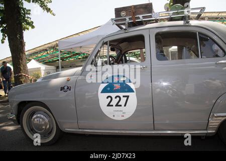 Autodromo Nazionale Monza, Monza, Italien, 18. Juni 2022, SIMCA ARONDE während 1000 Miglia - Historical Motors Stockfoto