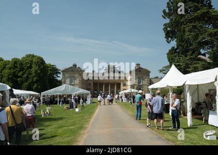 Potfest im Park von Compton Verney Warwickshire Stockfoto