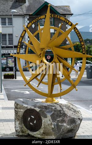 Tipperary Town liegt eingebettet in die herrliche und malerische Umgebung des Golden Vals, nur 6 km vom wunderschön abgeschiedenen Glen of Aherlow entfernt. Tipp Stockfoto