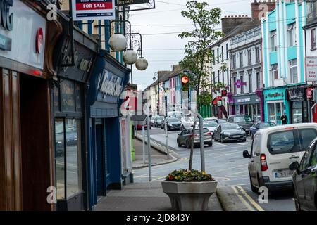 Tipperary Town liegt eingebettet in die herrliche und malerische Umgebung des Golden Vals, nur 6 km vom wunderschön abgeschiedenen Glen of Aherlow entfernt. Tipp Stockfoto