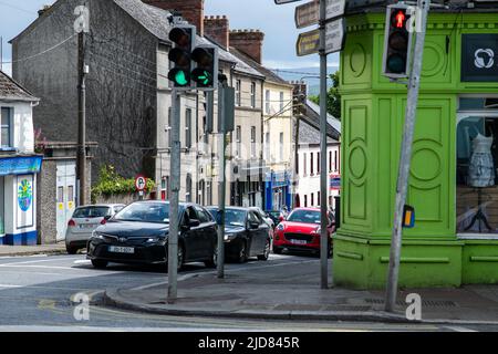 Tipperary Town liegt eingebettet in die herrliche und malerische Umgebung des Golden Vals, nur 6 km vom wunderschön abgeschiedenen Glen of Aherlow entfernt. Tipp Stockfoto