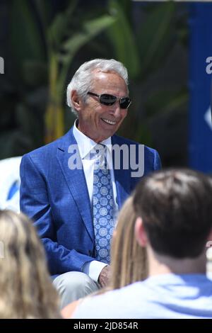 Zeremonie zur Enthüllung der Statue von Sandy Koufax im Dodger Stadium am 18. Juni 2022 in LA, Kalifornien (Aliyah Navarro / Image of Sport) Stockfoto