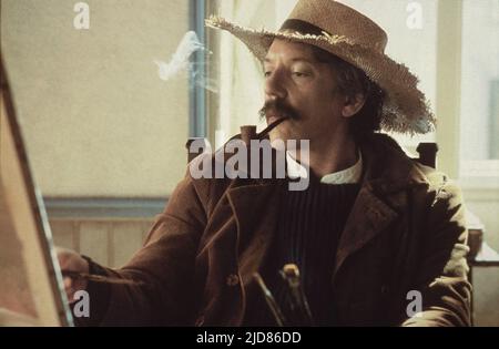 DONALD SUTHERLAND, OVIRI, 1986, Stockfoto