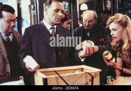 SZENE MIT ANTHONY HOPKINS, 84 CHARING CROSS ROAD, 1987, Stockfoto