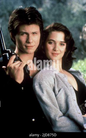 SLATER,RYDER, HEATHERS, 1989, Stockfoto