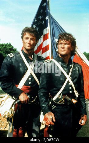 READ,SWAYZE, NORD UND SÜD, 1985, Stockfoto