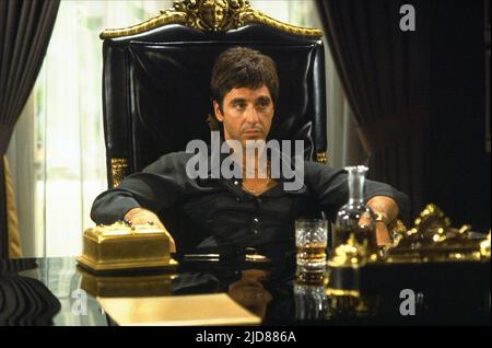 AL PACINO, SCARFACE, 1983, Stockfoto