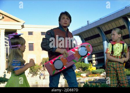 BARRY, FOX, SCHWARTZ, ZURÜCK IN DIE ZUKUNFT TEIL II, 1989, Stockfoto