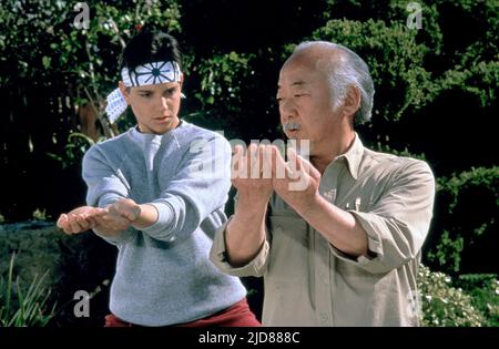 MACCHIO,MORITA, DAS KARATE-KIND TEIL III, 1989, Stockfoto