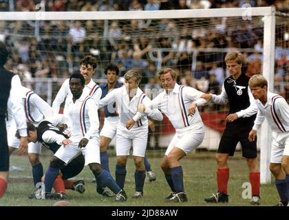 WALK,STALONE,PELE,PRINS,CAINE, VICTORY, 1981, Stockfoto