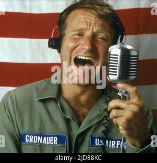 ROBIN WILLIAMS, GUTEN MORGEN VIETNAM, 1987, Stockfoto
