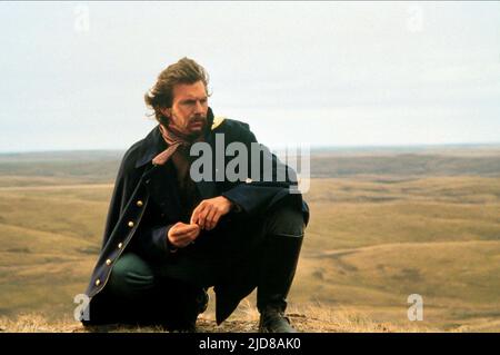 KEVIN COSTNER, der mit dem Wolf tanzt, 1990 Stockfoto