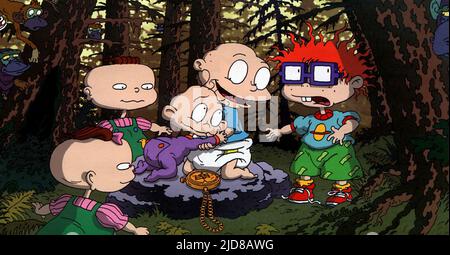 LIL, Phil, DIL, Tommy, CHUCKIE, der RUGRATS FILM, 1998 Stockfoto