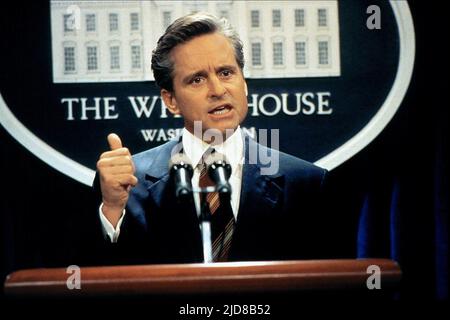 MICHAEL DOUGLAS, der amerikanische Präsident, 1995 Stockfoto