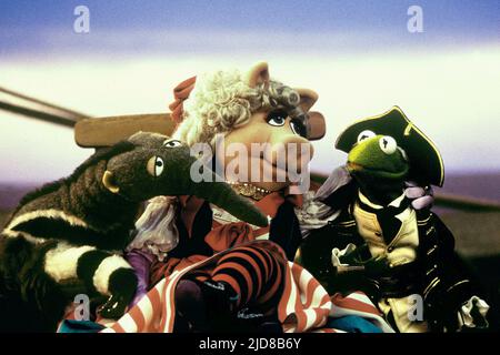 PIGGY, Frosch, MUPPET Treasure Island, 1996 Stockfoto