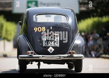 Monza, Italien. 18.. Juni 2022. LANCIA ARDEA during 1000 Miglia, Historical Motors in Monza, Italy, June 18 2022 Credit: Independent Photo Agency/Alamy Live News Stockfoto