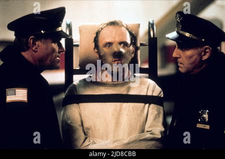 ANTHONY HOPKINS, DAS SCHWEIGEN DER LÄMMER, 1991 Stockfoto