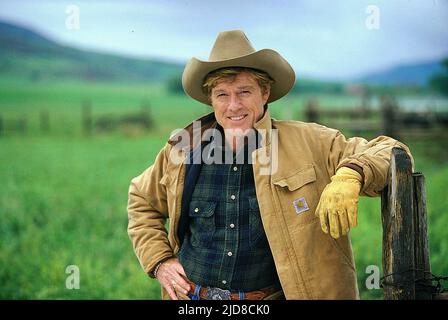 ROBERT REDFORD, der PFERDEFLÜSTERER, 1998 Stockfoto