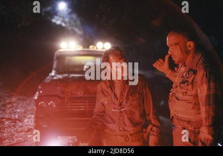 UNGER, FOREE, LEATHERFACE: Texas Chainsaw Massacre III, 1990 Stockfoto