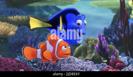 MARLIN, DORY, FINDING NEMO, 2003, Stockfoto