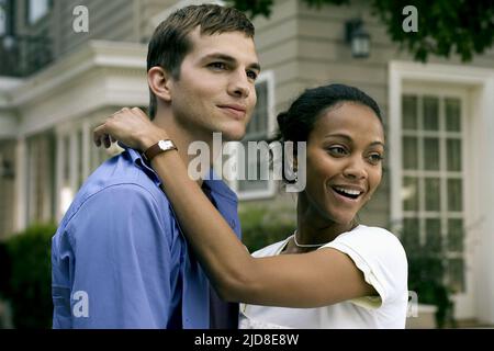 KUTCHER, SALDANA, GUESS WHO, 2005, Stockfoto