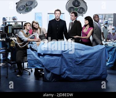 SPENCER,MORRISON,LAURIE,LEONARD,EDELSTEIN,EPPS, HOUSE MD, 2004, Stockfoto