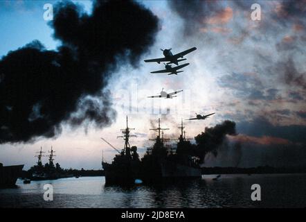 JAPANISCHE ANGRIFFSSZENE, PEARL HARBOR, 2001, Stockfoto