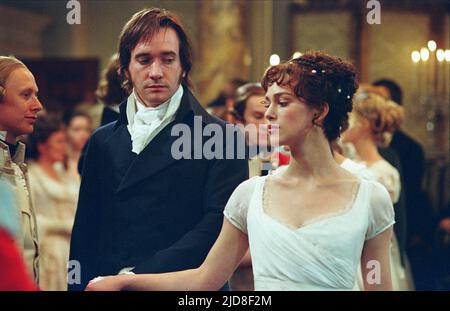 MACFADYEN,KNIGHTLEY, PRIDE AND PREJUDICE, 2005, Stockfoto